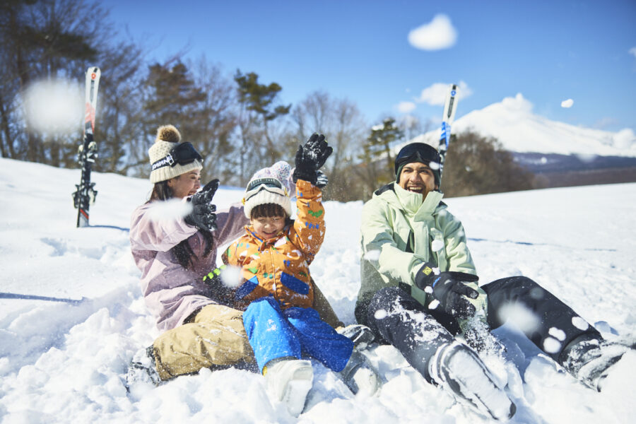 スキー家族