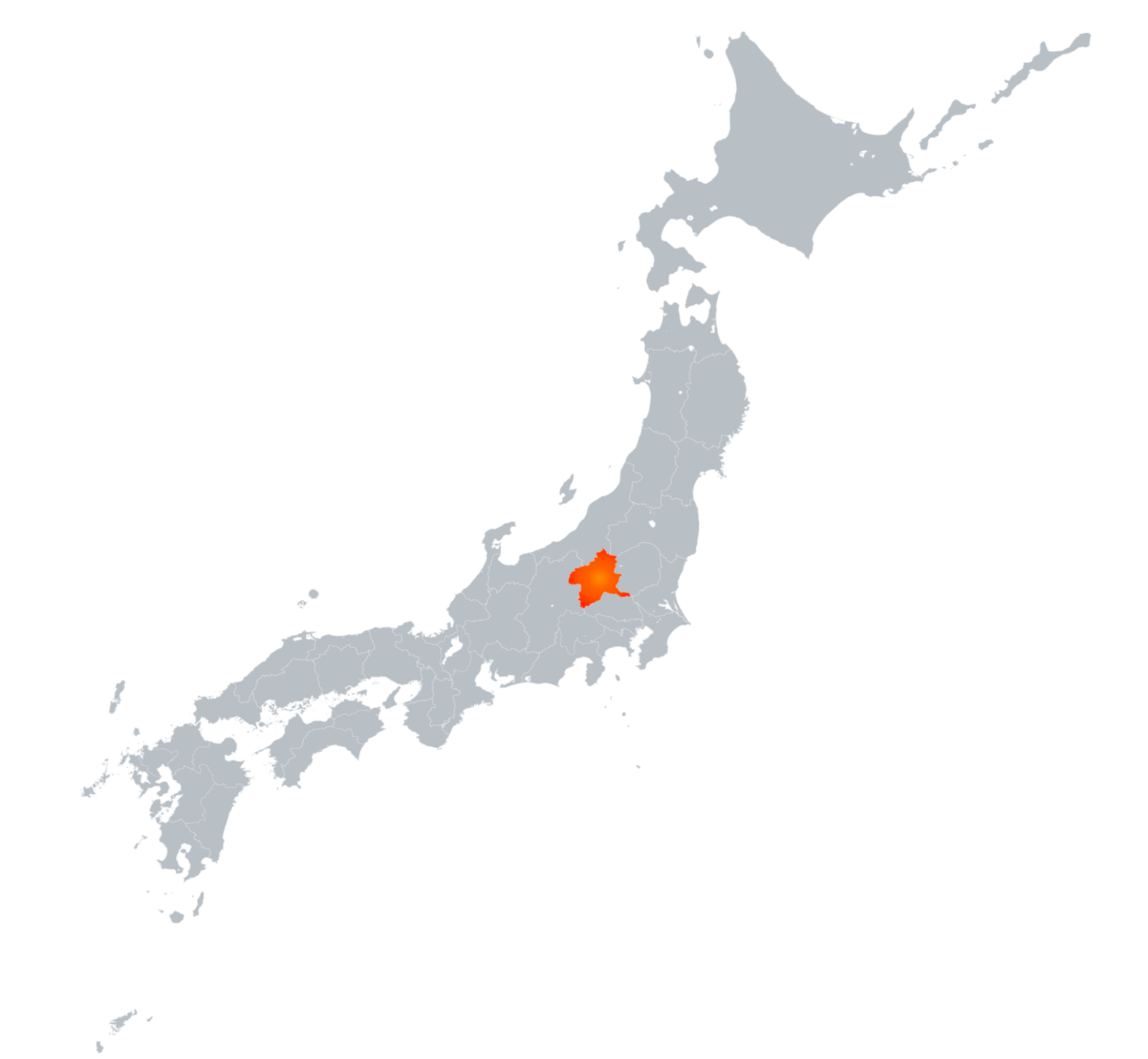 アクセス 日本地図