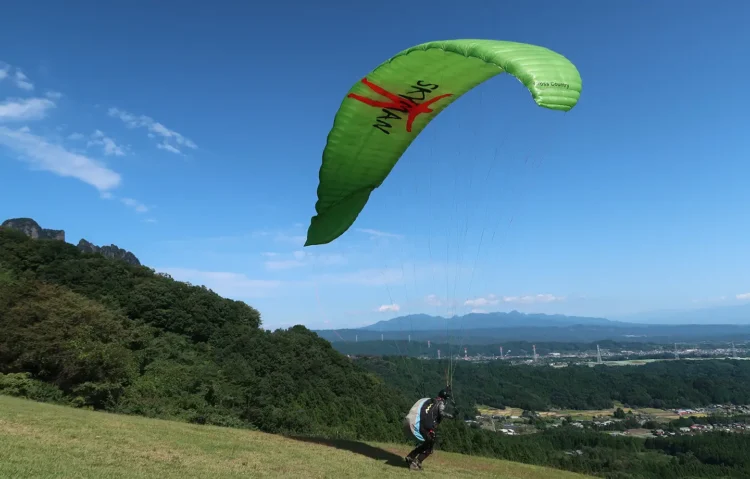 パラグライド（妙義スカイパーク）