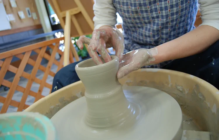 ろくろ体験　陶芸教室