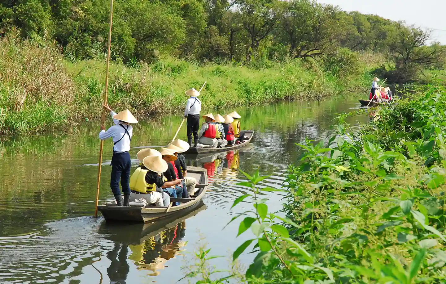 揚舟　谷田川めぐり